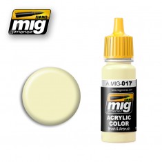 MIG Acrylic RAL 9001 Cremeweiss 17ml 18097