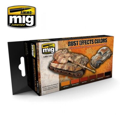 MIG Verf Set - Rust Effects Colors 20586