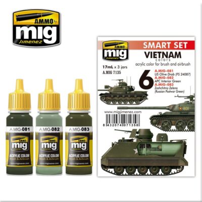 MIG Verf Set - Vietnam Colors 20531