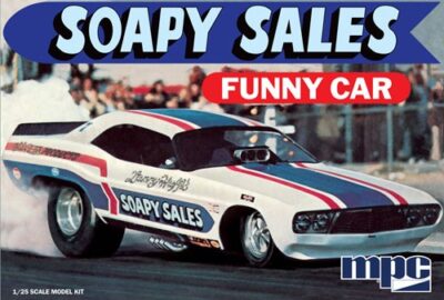 MPC Soapy Sales Dodge Challenger Funny Car 1/25 19786