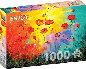 Magic Poppies Puzzel (1000 stukjes) 37670702312