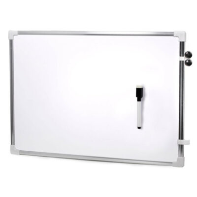 Magnetisch whiteboard met marker met wisser 60 x 40 cm 10300347