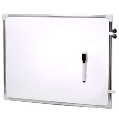 Magnetisch whiteboard met marker met wisser 70 x 50 cm 10300345