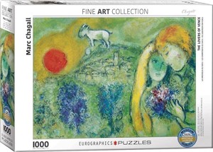 Marc Chagall - The Lovers of Venice Puzzel (1000 stukjes) 28568375147