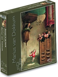 Marius van Dokkum - Dansje in de Kerk Puzzel (500 stukjes) 27327899845