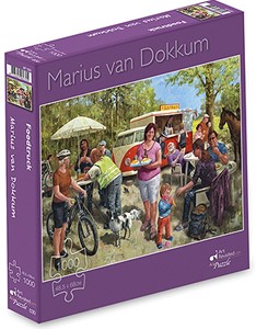 Marius van Dokkum - Foodtruck Puzzel (1000 stukjes) 33950488225