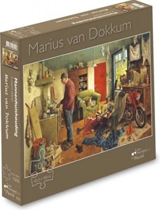 Marius van Dokkum - Mannenhuishouding Puzzel (1000 stukjes) 27315565863