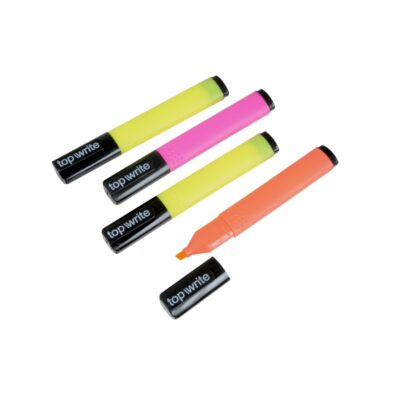 Markeerders neon kleuren 4 stuks 10101593