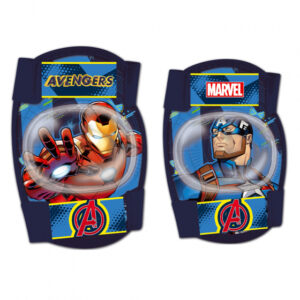 Marvel Avengers beschermset 4 delig junior blauw maat S 414602