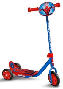 Marvel Spider Man 3 wiel Kinderstep Vrijloop Jongens Blauw 227518