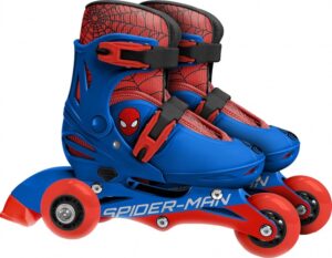 Marvel Spider Man Inline Skates Hardboot Rood/Blauw maat 27 30 227834