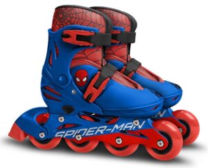 Marvel Spider Man Inline Skates Hardboot Rood/Blauw maat 30 33 227283