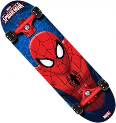 Marvel Spider Man Skateboard 71 x 20 cm Zwart/Rood/Blauw 227346