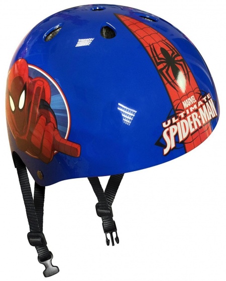 Marvel Spider Man Skatehelm Blauw/Rood maat 54/60 cm 223266