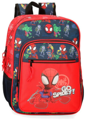 Marvel Spider man Go Schoolrugzak Junior Rood 1019694