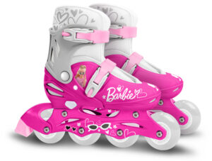 Mattel Barbie Inline Skates Hardboot Verstelbaar Roze maat 30 33 1019679