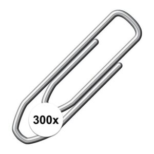 Metalen paperclips 21 mm 10101944