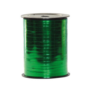 Metallic groen lint op rol 250 meter 10033749