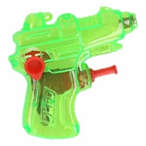 Mini waterpistool groen 7 cm 10087314