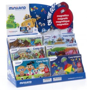 Miniland leerspellen Magnetic On the Go! junior 18 delig 316156