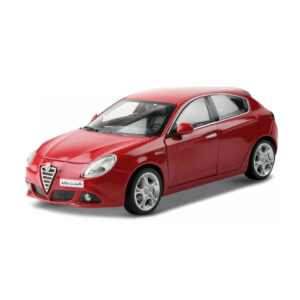 Modelauto Alfa Romeo Giulietta rood schaal 1:24/18 x 7 x 6 cm 10231336