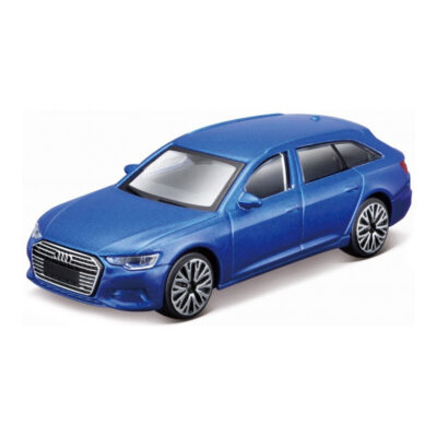 Modelauto Audi A6 Avant blauw schaal 1:43/11 x 4 x 3 cm 10232277