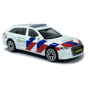 Modelauto Audi A6 Politie Nederland 2019 schaal 1:43/11 x 4 x 3 cm 10225378