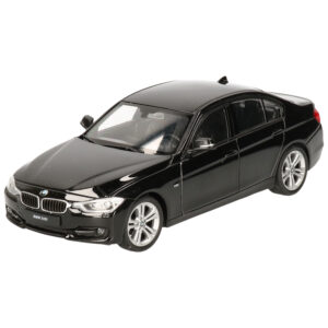 Modelauto BMW 335i 2014 zwart schaal 1:24/19 x 7 x 6 cm 10240829