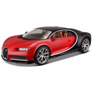 Modelauto Bugatti Chiron 1:18 rood 10090845