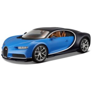 Modelauto Bugatti Chiron 1:24 blauw 10106409