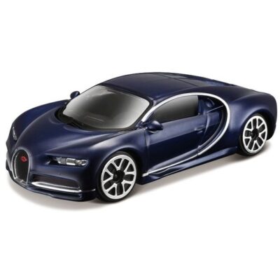 Modelauto Bugatti Chiron 1:43 donkerblauw 10103388