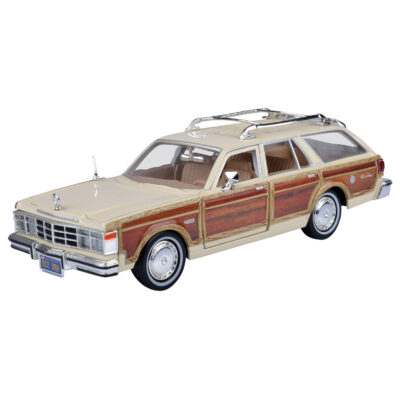 Modelauto Chevrolet LeBaron 1979 beige schaal 1:24/22 x 8 x 6 cm 10313129