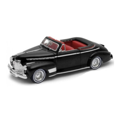 Modelauto Chevrolet Special Deluxe cabriolet 1941 zwart schaal 1:24/19 x 7 x 6 cm 10313143