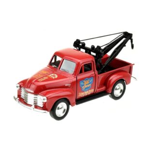 Modelauto Chevrolet oldtimer 1953 stepside tow truck rood 1:34 10126747