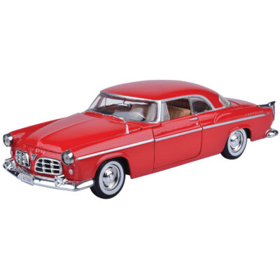 Modelauto Chrysler C300 1955 rood schaal 1:24/23 x 8 x 6 cm 10313097