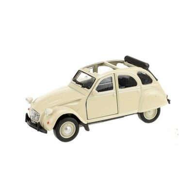 Modelauto Citroen 2CV cabrio wit 1:36 10172781