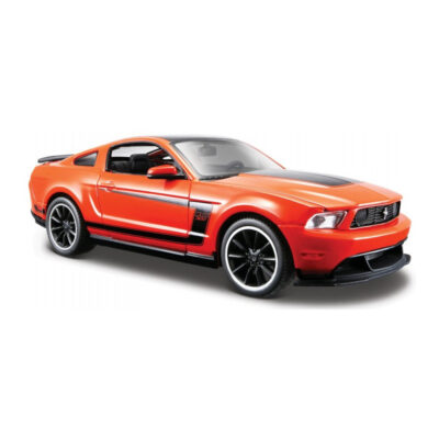 Modelauto Ford Mustang Boss 302 2012 oranje schaal 1:24/20 x 8 x 6 cm 10240850