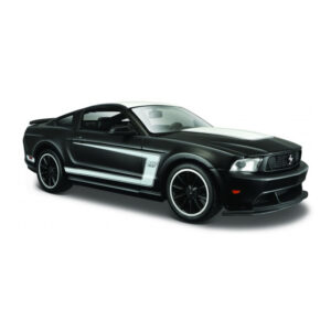 Modelauto Ford Mustang Boss 302 2012 zwart schaal 1:24/20 x 8 x 6 cm 10240849