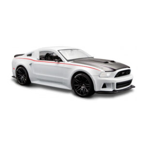 Modelauto Ford Mustang GT 2014 wit schaal 1:24/20 x 8 x 5 cm 10240851