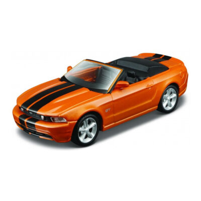 Modelauto Ford Mustang GT Convertible 2010 oranje schaal 1:32/14 x 6 x 4 cm 10240848