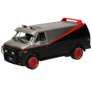 Modelauto GMC Vandura 1983 The A Team zwart schaal 1:24/19 x 8 x 8 cm 10240873