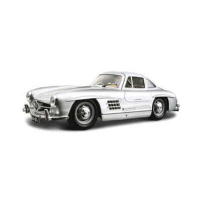 Modelauto Mercedes-Benz 300SL 1954 zilver schaal 1:24/19 x 7 x 5 cm 10240888