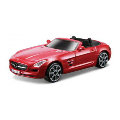 Modelauto Mercedes-Benz SLS AMG rood schaal 1:43/11 x 4 x 3 cm 10240896