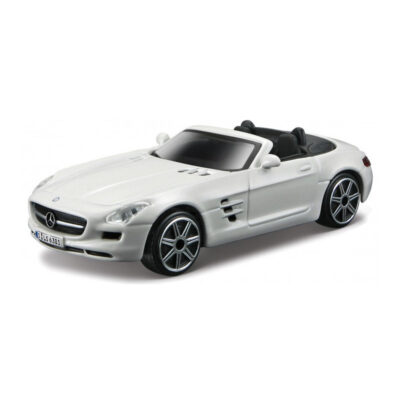 Modelauto Mercedes-Benz SLS AMG wit schaal 1:43/11 x 4 x 3 cm 10240897