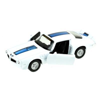 Modelauto Pontiac Firebird Trans Am 1972 wit/blauw 1:34 10122521