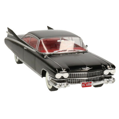 Modelauto/speelgoedauto Cadillac Eldorado 1959 zwart schaal 1:24/24 x 8 x 5 cm 10367980