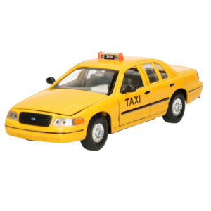 Modelauto/speelgoedauto Ford Crown Victoria taxi 1999 schaal 1:24/22 x 8 x 6 cm 10368183