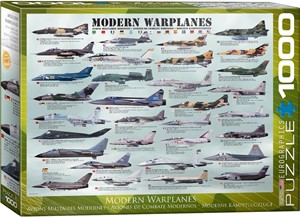 Modern Warplanes Puzzel (1000 stukjes) 28464983669