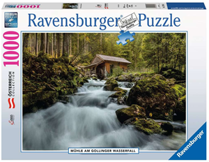 Molen bij de Golling-waterval Puzzel (1000 stukjes) 33320107197