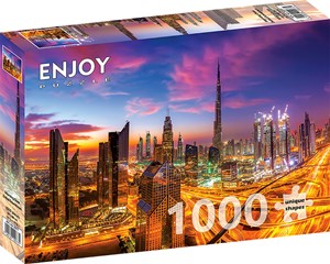 Morning Over Dubai Downtown Puzzel (1000 stukjes) 37463141115